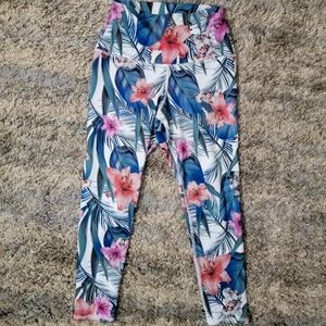 Floral leggings